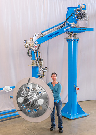 STR&Ouml;DTER Handhabungs-Manipulatoren f&uuml;r Werkzeugmaschinenbeladung